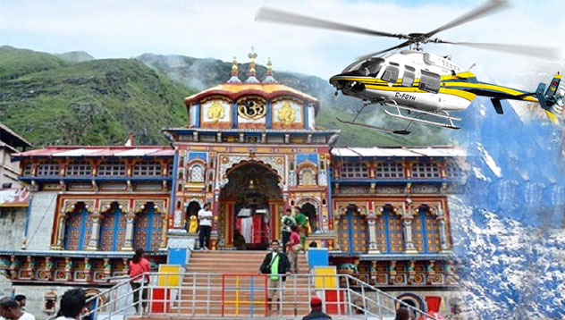 badrinath yatra by helicopter