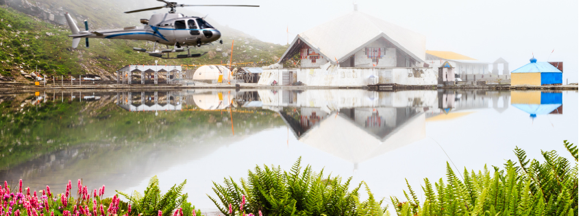 hemkund sahib yatra by helicopter